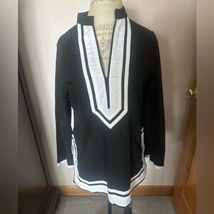 Michael Kors cotton tunic blouse